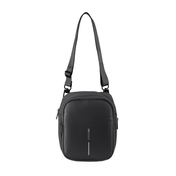 Poklon kolegi za odlazak iz firme 58 crna muska zenska unisex torbica boxy sling xd design 2